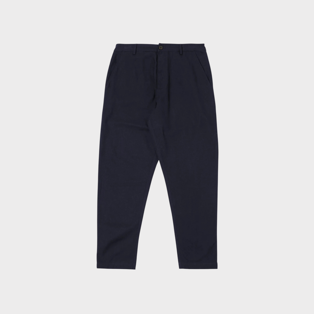 Universal Works Brushed Moleskin Military Bukser I Navy