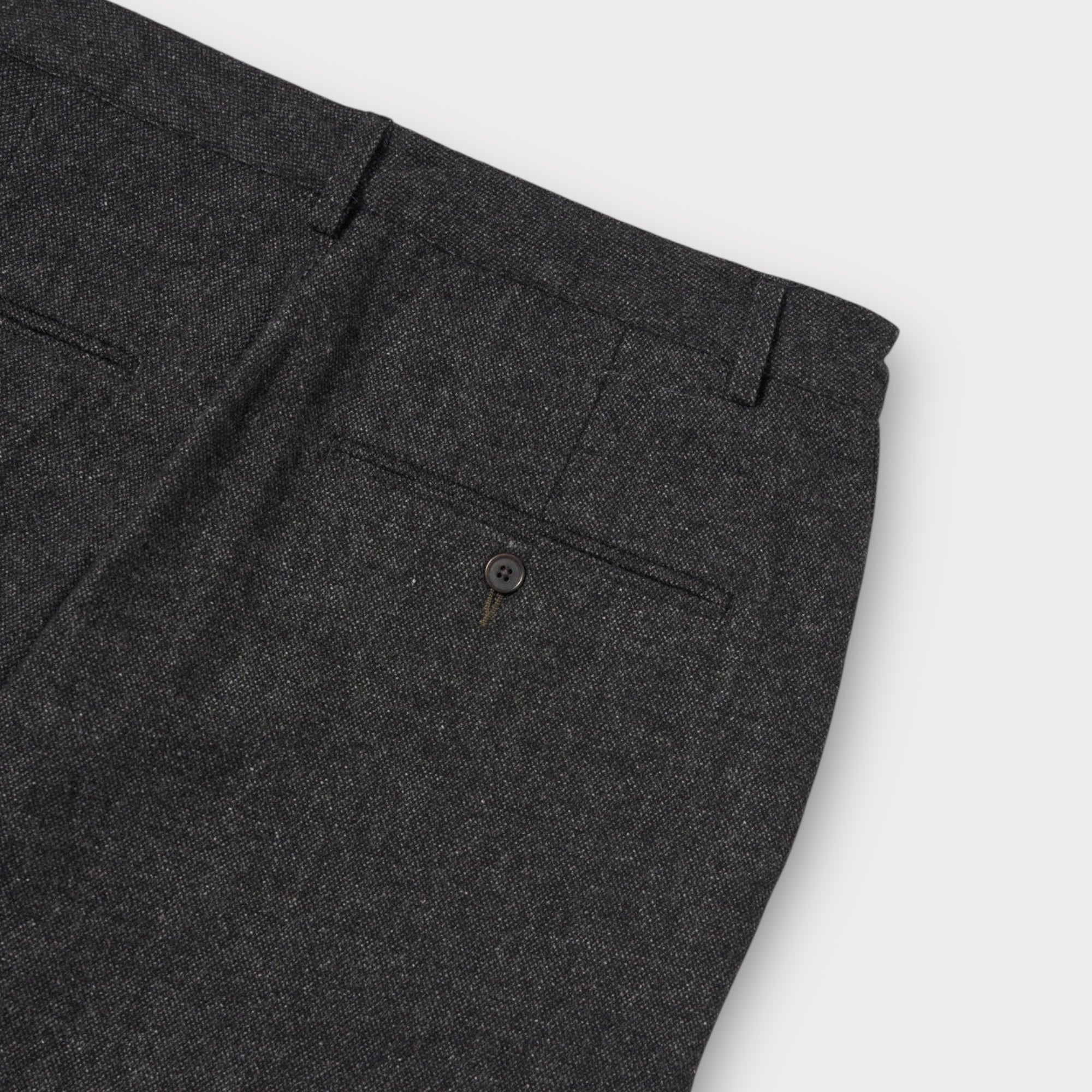 Universal Works Anders Wool Upcycled Military Chino I Grå
