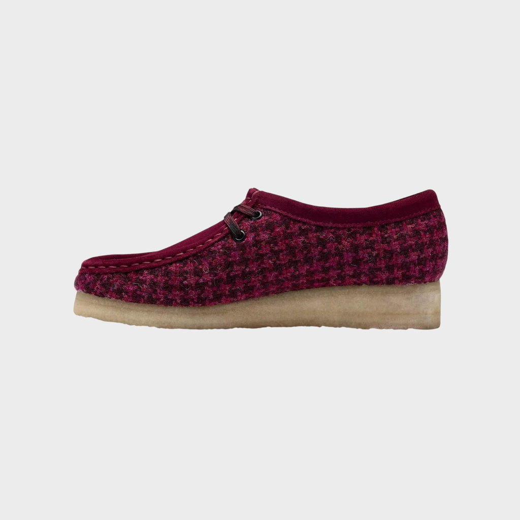 Clarks Wallabee Tweed Combination I Purple